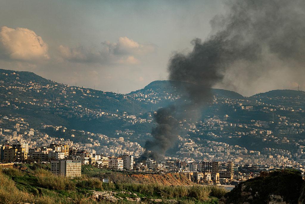 Lebanon infrastructure strike targeted coastal bridge southern Lebanon