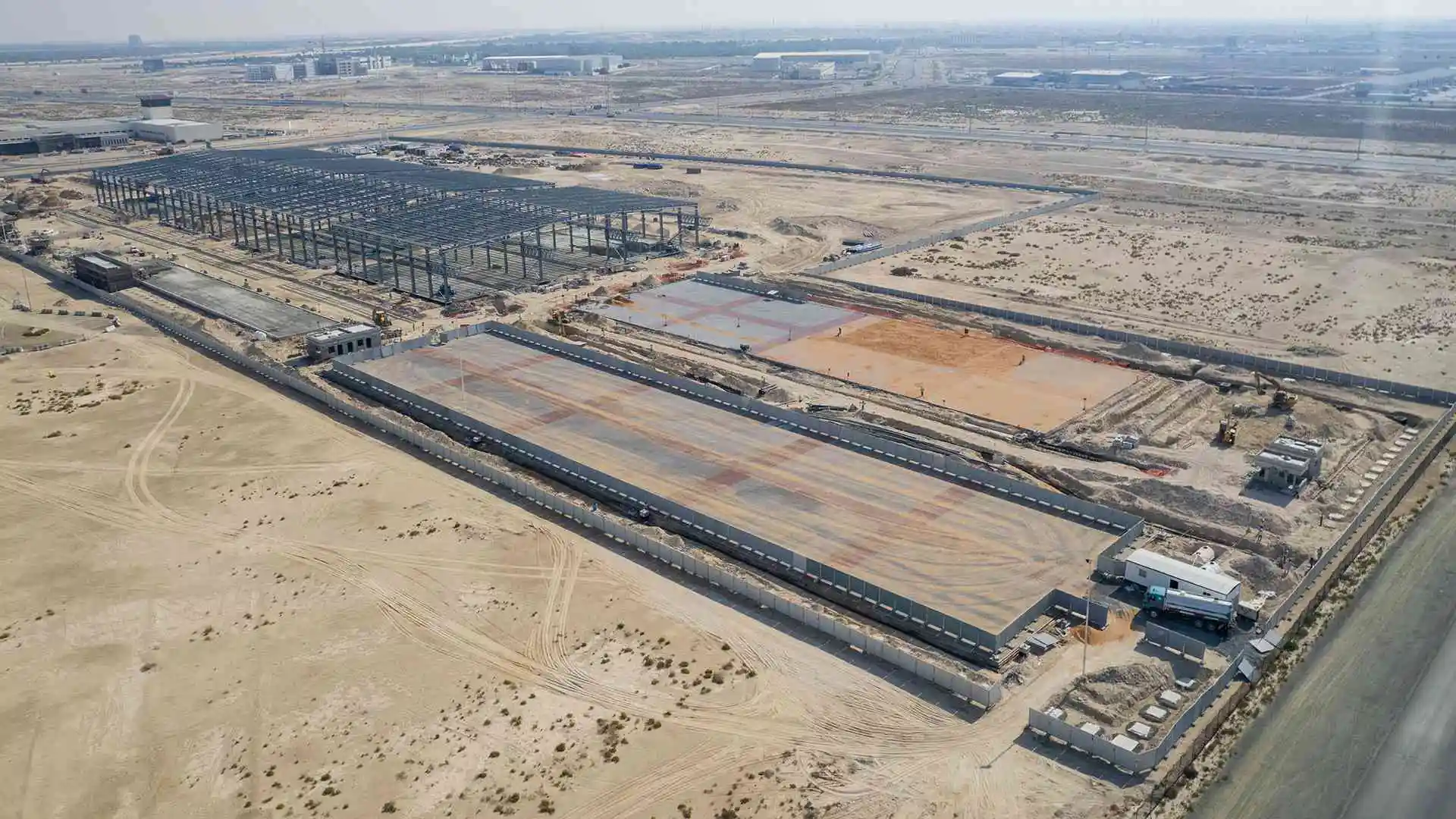 workers evacuating after Iran industrial attack warning at facility