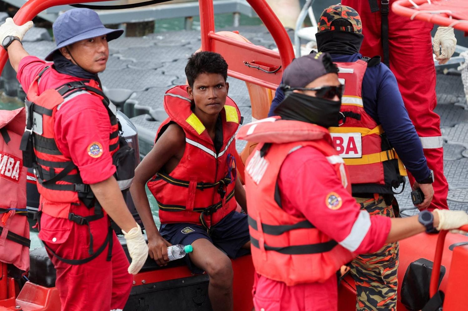 Global refugee emergency response with search and rescue operations in Andaman Sea