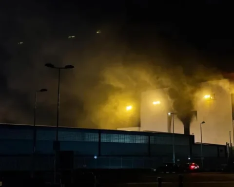 fire breaks out at BAE Systems submarine shipyard