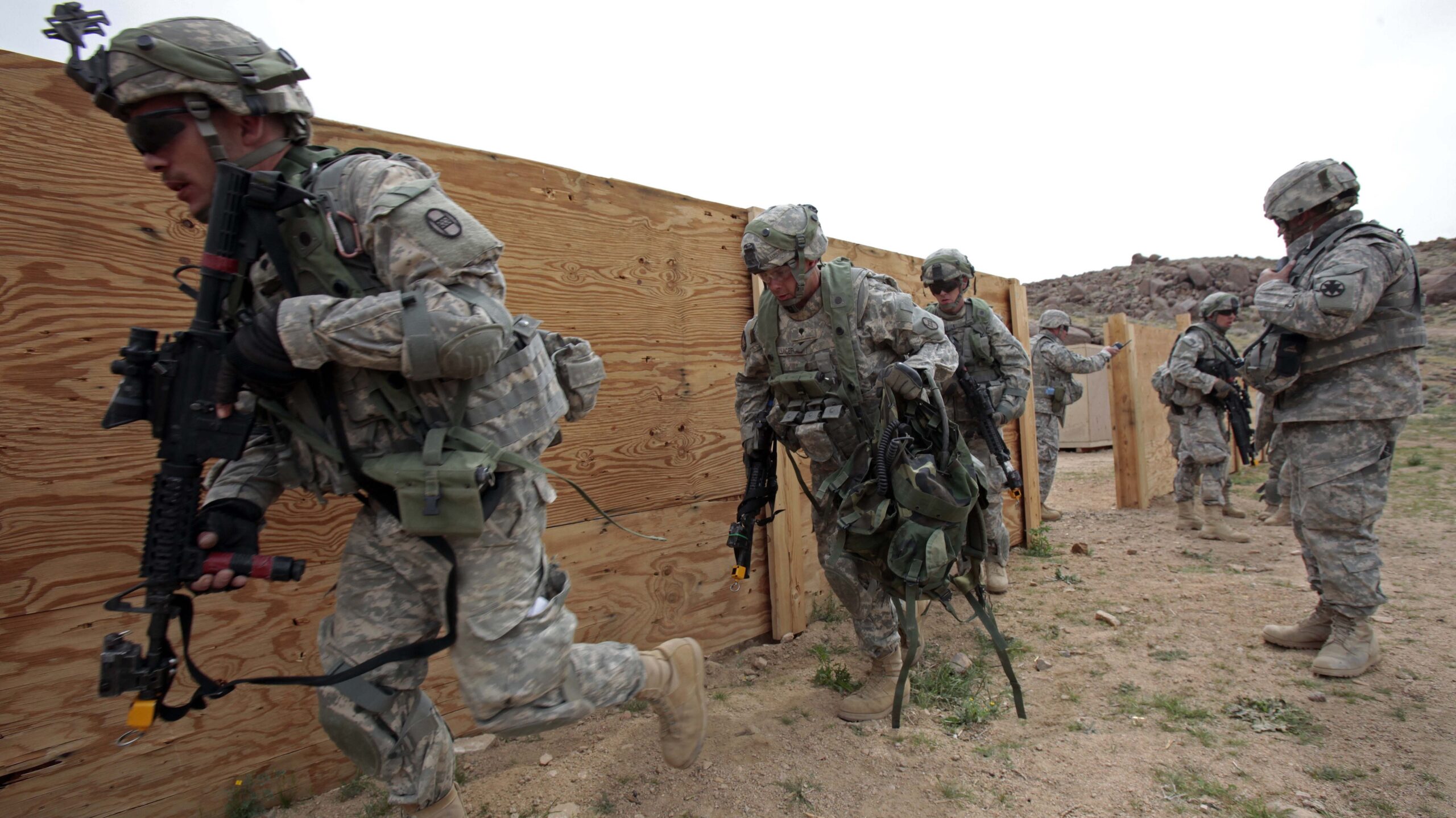 United States defense strategy includes troop readiness and military training operations