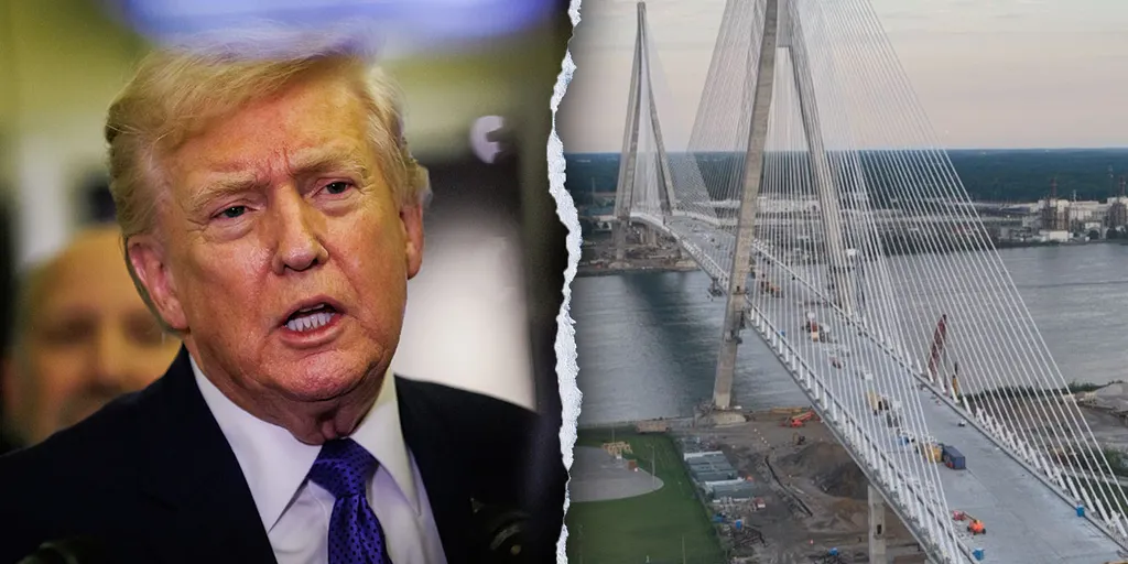 US Canada Bridge Block Threat Sparks Trade Tensions Washington 2026 1 Trump comments on potential US Canada bridge block during trade talks