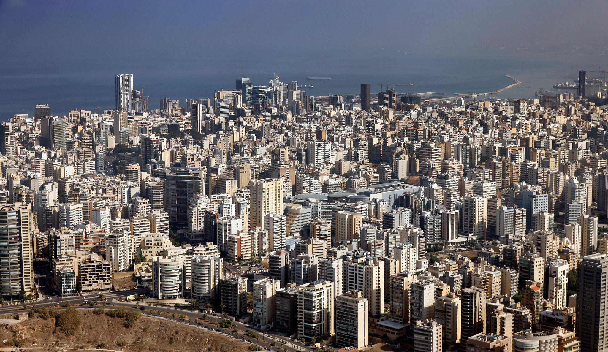 Beirut Security Tensions Escalate as Lebanon Urges National Stability 2026 3 Aerial view of Lebanon capital during Beirut security tensions 2026