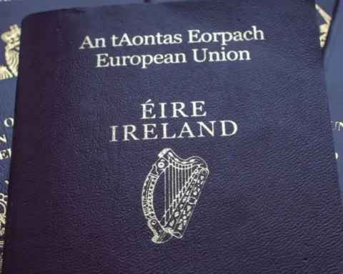 how can a british citizen get an irish passport through marriage?