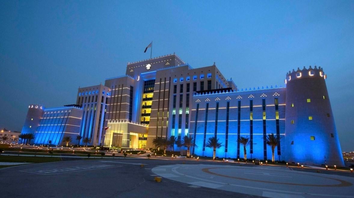 Doha skyline during heightened security as Iran US negotiations continue