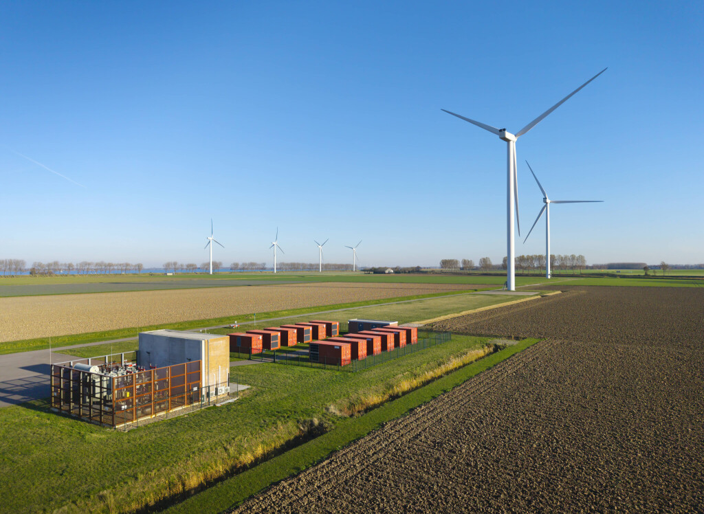 Utility scale battery facility representing growth in the Germany energy storage market in 2026