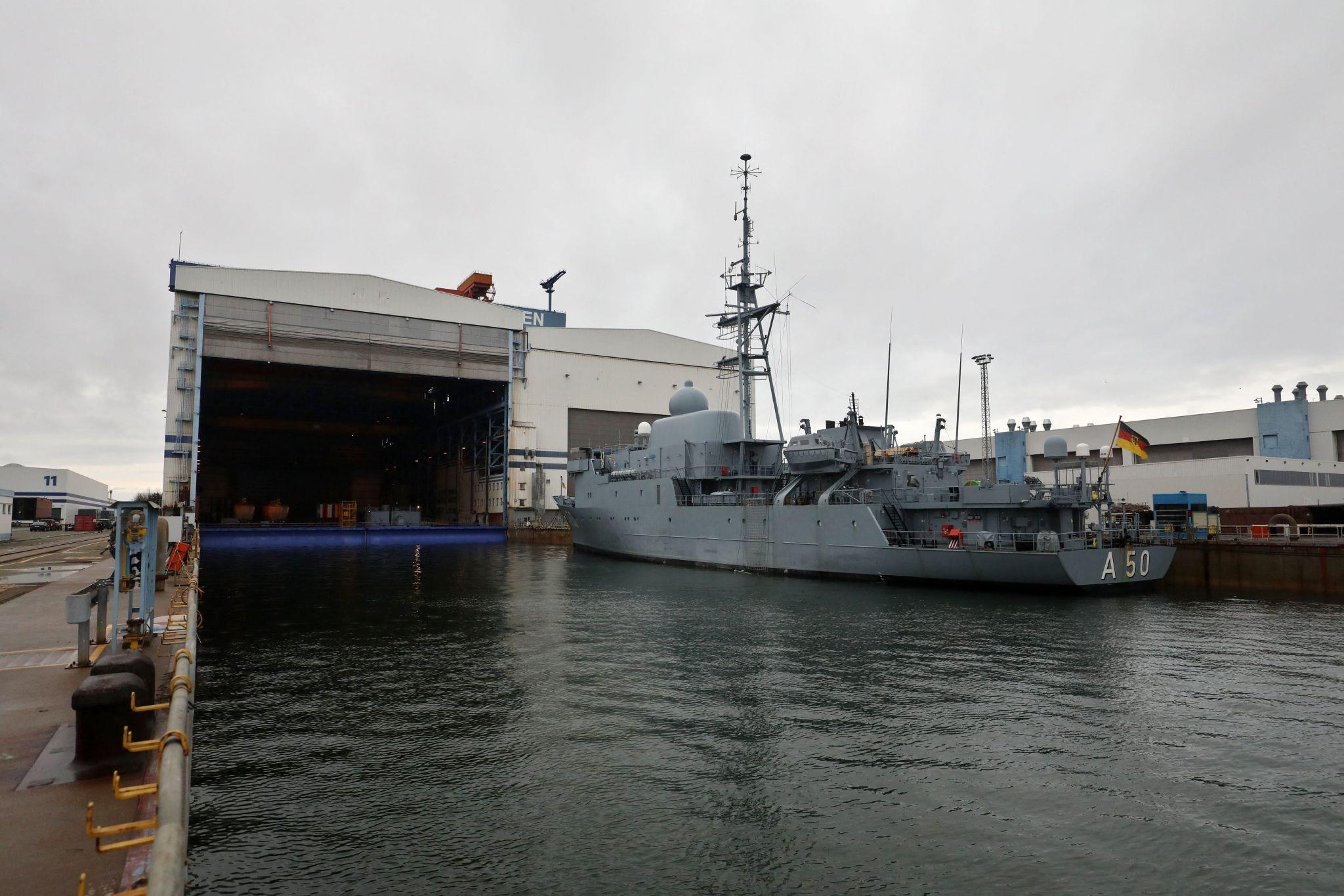 Germany defense industry leaders discussing naval expansion plans