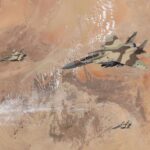 Nigeria military airstrike supported by air force patrol over conflict zone