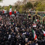 Iran security crackdown checkpoint Tehran night security