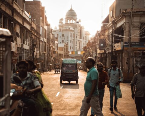 Rising temperatures India forecast displayed at meteorological department