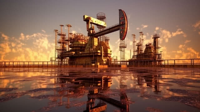 Oil price forecast showing global crude oil market risk as Middle East tensions threaten supply