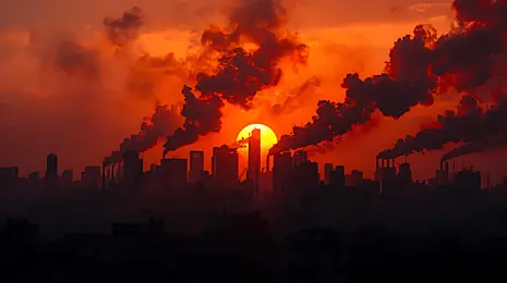 Israel Iran war update showing Tehran skyline after airstrikes