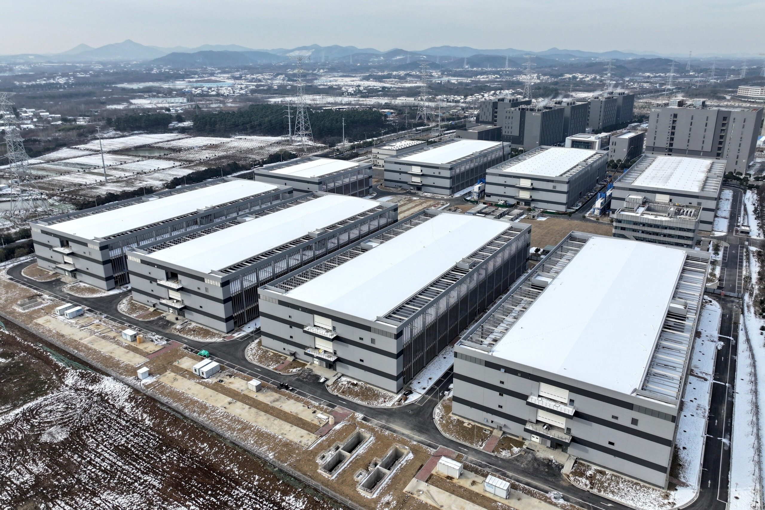 China AI infrastructure powering large-scale data center servers and high-performance computing systems