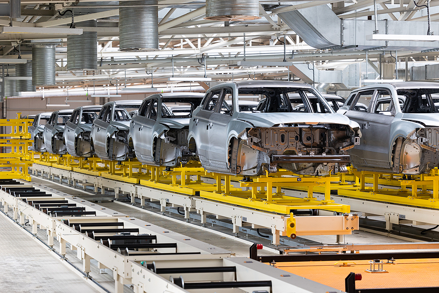 Global automotive market shows reduced output across vehicle assembly lines
