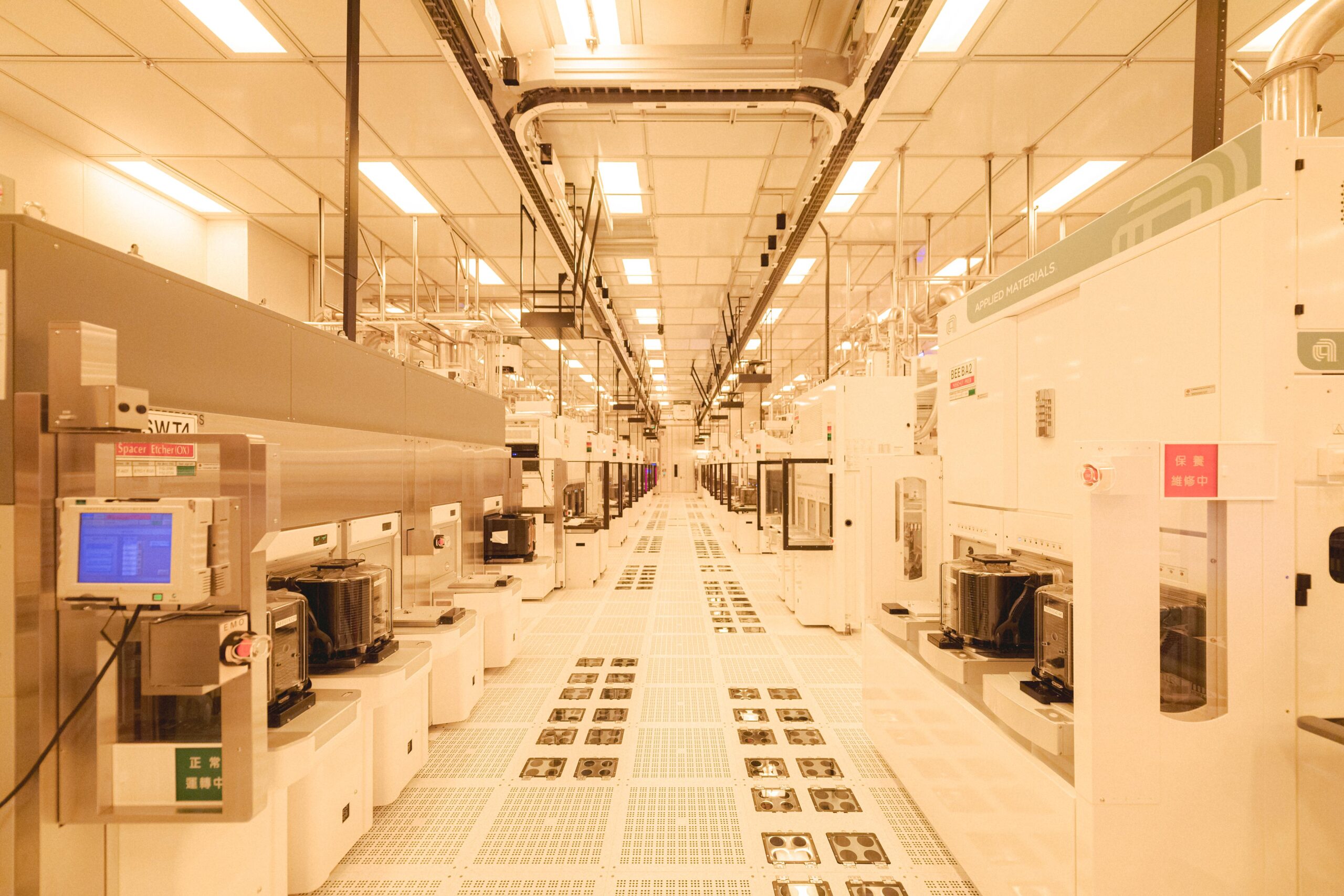 AI semiconductor manufacturing equipment in Taiwan