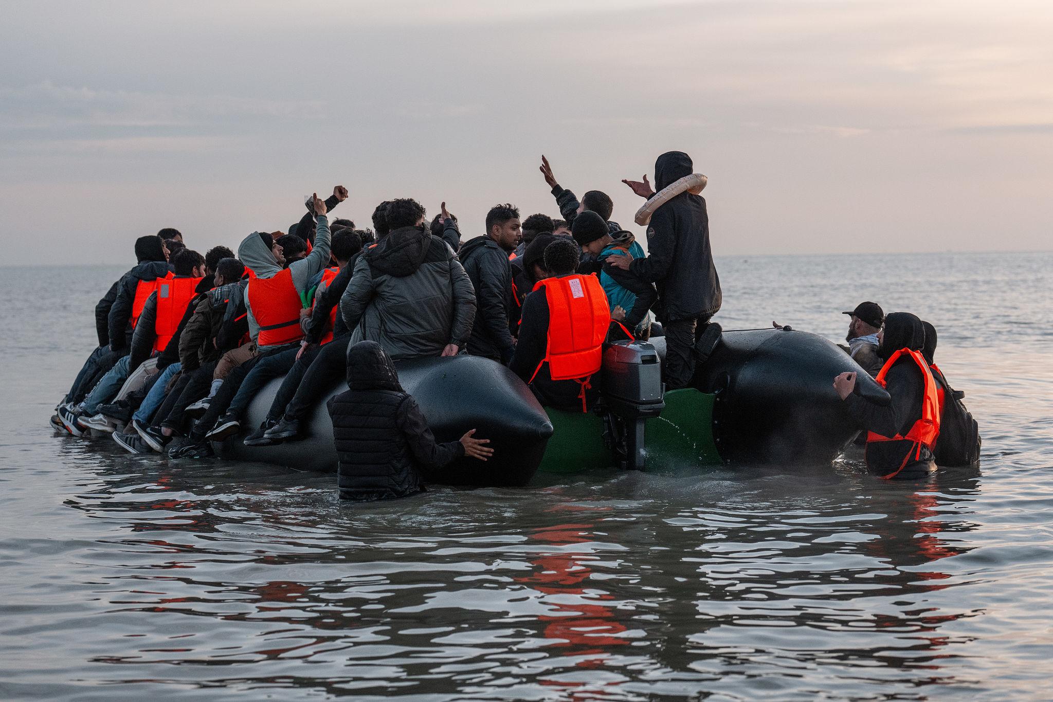 UK Border Force responding to the Channel migration crisis