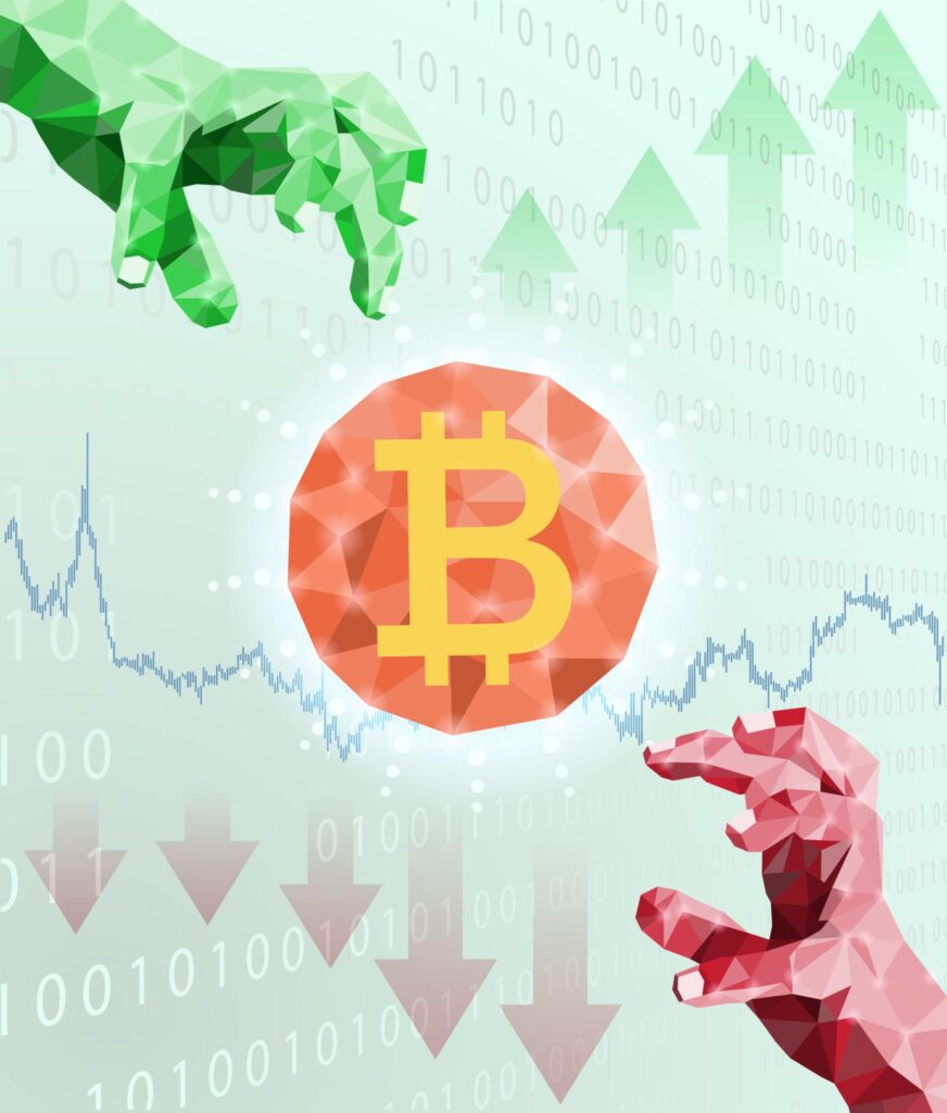 Bitcoin price volatility influences investor sentiment