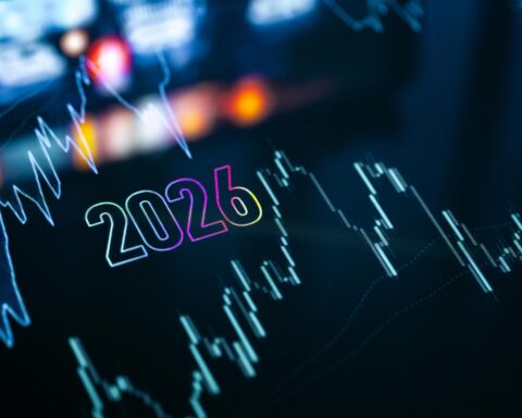 US stock market 2026 trading session on Wall Street in New York