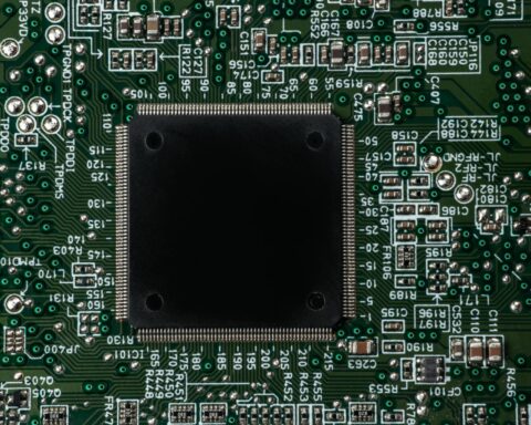 STMicro space chip revenue satellite communication network