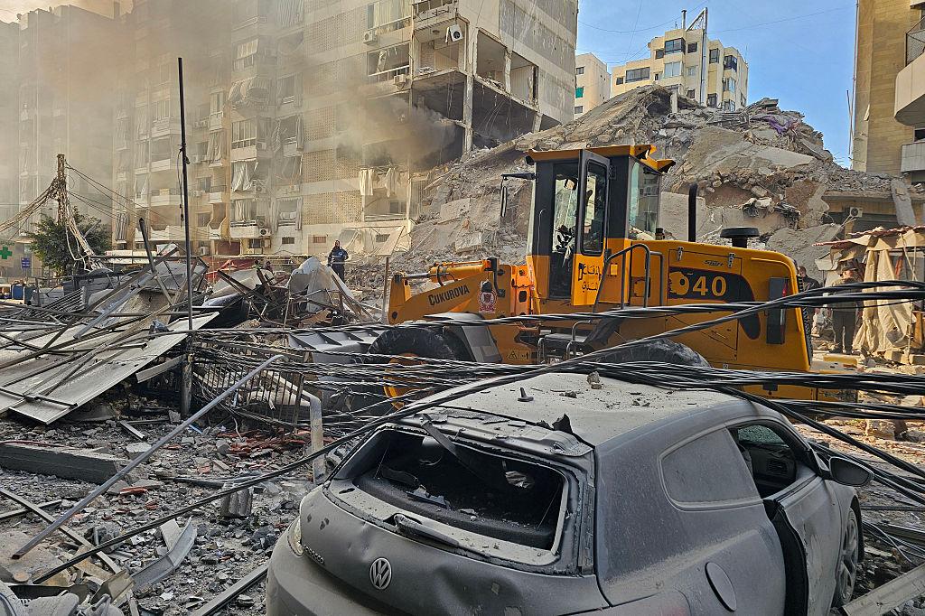 Lebanon infrastructure destruction civilian evacuation crisis