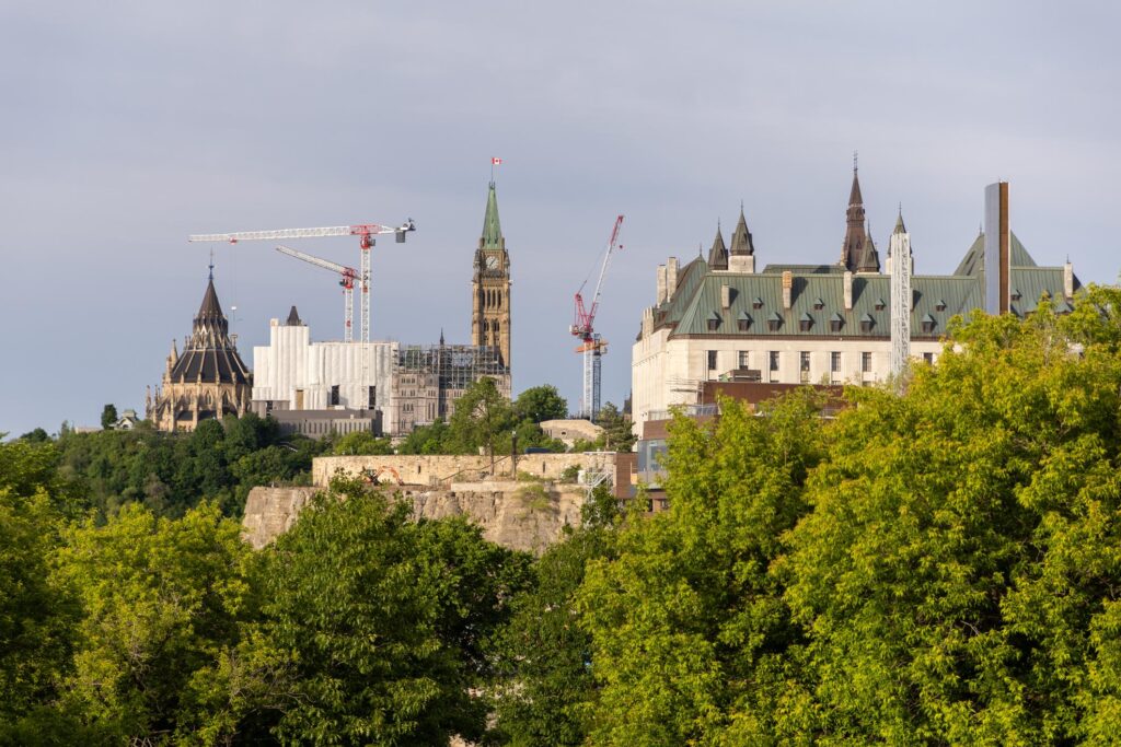 Grain cargo ship loading after China Canada trade ruling boosts exports